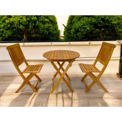 Bistro set dřevěný Coffee